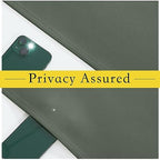 NICETOWN Greyish Green Door Curtain for French Front, Thermal Insulated Privacy Blackout Door Tie Up Shade for Indoor Glass Window Kitchen Patio Glass, 22 x 72 Inches Long, 1 Panel - Image 4