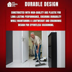 Vacuum Floor Brush Attachment, 12 Inch Brush for 1.25” Vacuum Accessories with Two Adapters for 1 3/8” & 1.5" Compatibility with Shop Vac, Shark, Miele, Bissell, Nutone, & Central Vacs - Image 6