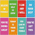 8Pcs Classroom Inspirational Fluorescent Light Covers,2x4 FT Colorful by Hallswl