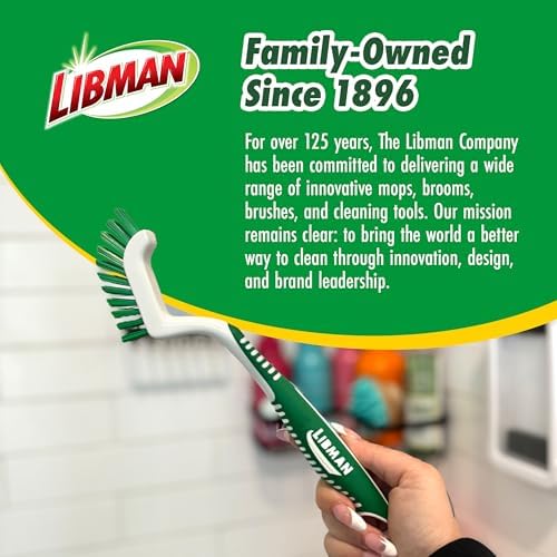 Libman Scrub Brush Kit | Cleaning Brush | Tile & Grout Brush | Small Scrub Brush | Power Scrub Brush | Carpet Brush | Bathroom Scrubber | Boot Scrubber | 3 Different Brushes Included - Image 6