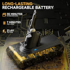 Upgraded Battery Replacement Compatible with Dyson V7/SV11 (21.6V, 8000mAh) - Image 4