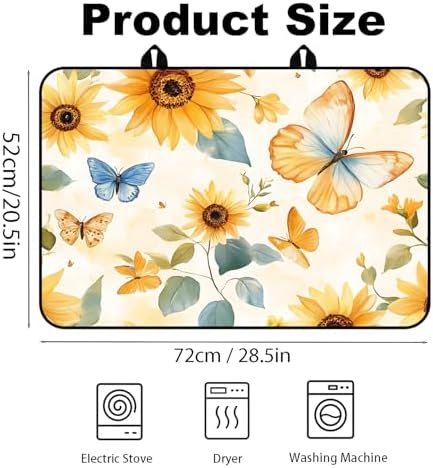 Stove Top Cover,28.5"L x 20.39"W,Heat Resistant Cooktop Protector Mat - Image 3