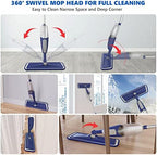 BPAWA Spray Mops for Floor Cleaning: Wet Microfiber Mop for Hardwood Tile - Image 5