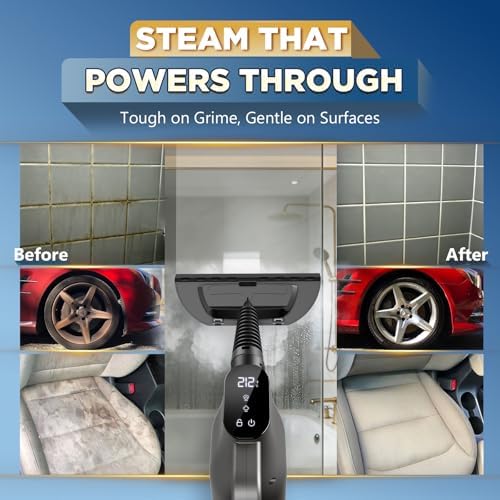 Handheld Steam Cleaner for Home, 3S Heat-Up, 350mL - Image 4