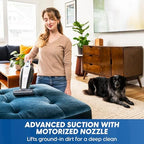 Vacmaster Cordless Hand Vacuum Protable Pet Vacuum with Motorized Nozzle - Image 2