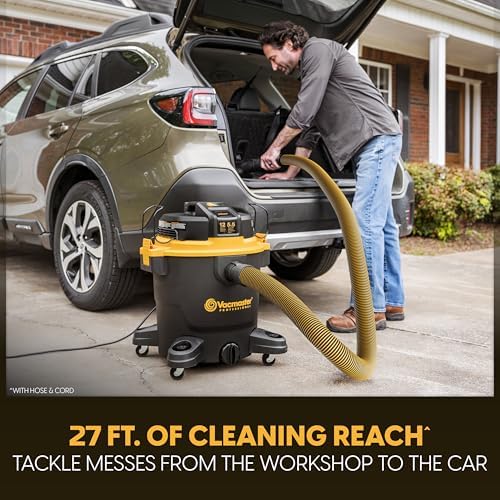 Vacmaster Professional Beast VJH1211 PF 0205 12-Gal 5.5 PHP Wet/Dry Vac - Image 4