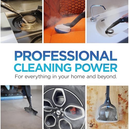 Euroflex Vapour Pro Steam Mop & 20-Piece All in One Portable Steam Cleaner - Image 3