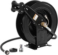 FIXFANS Pressure Washer Hose Reel 50FT X 3/8", Retractable by FIXFANS
