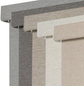 Persilux Blackout Roller Shades for Window Blinds,Cordless,Linen Fabric,Thermal Insulated Fabric UV Protection Shades for Home,Office,Bedroom,Door,Blackout-Beige,32" W X 72" H by PersiluxHome
