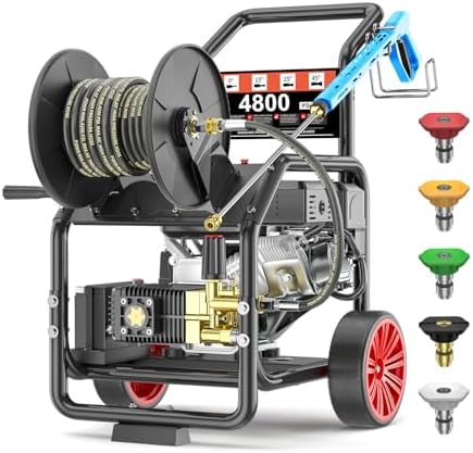 4800 PSI Gas Pressure Washer 500cc 18HP Engine 4GPM by KARHDIR