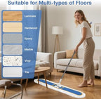 CLDREAM 48" Large Commercial Industrial Dust Mop for Floor Cleaning - Image 2