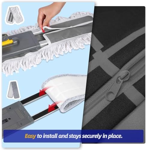 Masthome 36" Commercial Dust Mop with Aluminum Frame - Image 6