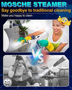 Handheld Pressurized Steam Cleaner with 11-Piece Accessory Set, Multi-Surface Steamer for Cleaning, All Natural Steam Cleaner for Home, Upholstery, Car, Floor, Kitchen and More - Image 4