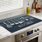 Heat-resistant Stove Top Cover - 28.5" X 20.5" Cooktop Protector Covers, Scratch-resistant Washable Pad Kitchen Countertop Mat (Kitchenware, 28.5" x 20.5") by BSFHH