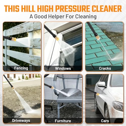 This Hill 2-in-1 Pressure Washer and Steam Cleaner, 3000 PSI 2 GPM - Image 6