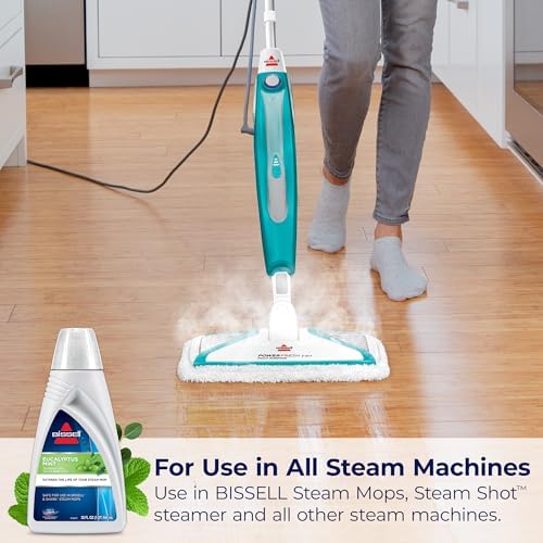 BISSELL EUCALYPTUS MINT DEMINERALIZED STEAM MOP WATER, 32 ounces, 1392, WHITE - Image 6