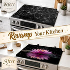 Stove Top Cover,28.5"L x 20.35"W,Heat Resistant Cooktop Protector Mat - Image 4