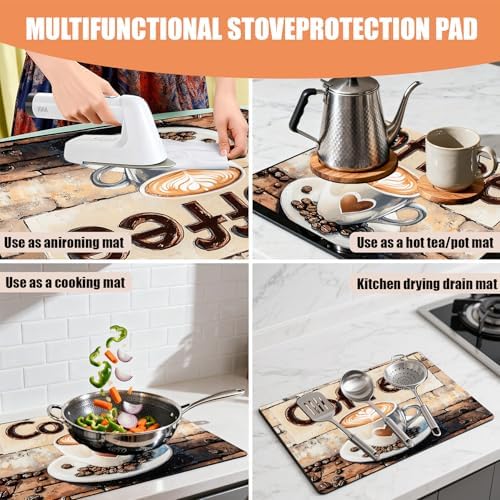 28"x20" Anti-Slip Electric Stove Top Cover - Image 3