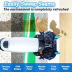 Commercial Floor Scrubber Machine, 17in Electric Buffer Polisher, - Image 6