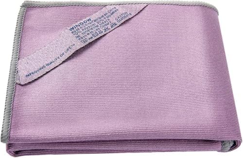 Longmann NorwexWindow Cleaning Cloth, Glass Cloth, Only Use Water, No Chemical Needed, Streaks Schatches Free, Just Add Water (Purple 1 Pack) by Longmann