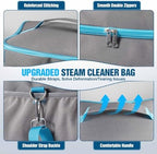 Heavy-Duty Durable Fabric Steam Cleaner Storage Bag, Waterproof & Adjustable Compartments Carrying Case, Steam Cleaner Organizer Bag with Large Space(Case Only) - Image 3