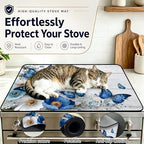 Stove Top Cover,28.5"L x 20.22"W,Heat Resistant Cooktop Protector Mat - Image 5