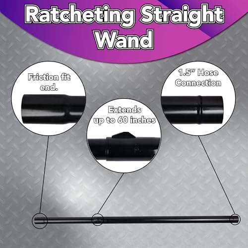 Sidewinder 15" Attachment Kit for use with Backpack Vacuums - Image 6