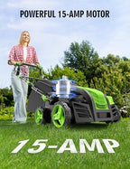 16" Artificial Grass Sweeper 1800W Artificial Turf Vacuum - Image 2
