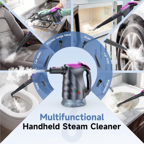 Steam Mop & Detachable Handheld Steam Cleaner 248°F Steam in 10s - Image 6