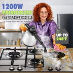 Handheld Steam Cleaner, Steamer for Cleaning with 13 Accessories - Image 2