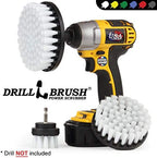 Drill Brush Attachment for Car Detailing & Washing, Wheels, Mats & Rugs - Image 4