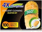 Multi Surface Duster Refills, 360-Degree Heavy Duty, 100 Count, Compatible with Swiffer Dusters by LANARP