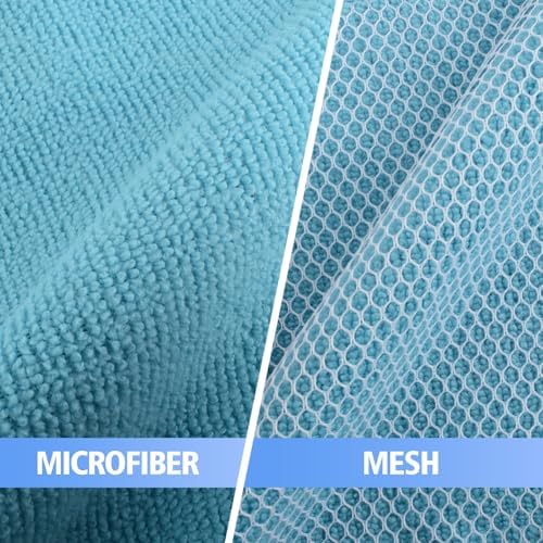 KinHwa Dish Cloths for Washing Dishes with Scrub Side, Microfiber Dish Rags - Image 6