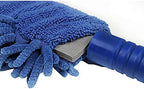 CleanAide Handheld Reusable Microfiber Flex Duster with Adjustable Telescopic Reach Pole – Bendable, Lightweight, Dust Cleaner for Blinds, Shutters, Radiators, Electronics, Glass, Hard-to-Reach Areas - Image 4