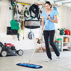 Nine Forty 18" Premium Nylon Dust Mop- Heavy Duty Mop Head for Industrial, Commercial, and Residential Cleaning - Dry Floor Duster for Hardwood Surfaces and Commercial Applications - Blue - Image 5