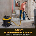 Vacmaster Professional Beast VJH1612PF 0203 16-Gal 6.5 PHP Large Wet/Dry Vac - Image 3