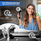 PUFTEM Electric Spin Scrubber, Cordless Shower Scrubber - Image 6