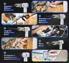 Handheld Cordless Car Vacuum|3 in 1 15000PA Mini Cleaner,120W High Power Brushless Motor,Super Suction Power Vacuums with Type-C Data Cable, Small Portable and Rechargeable Cleaner (Sliver) - Image 6