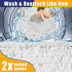 41" Large Commercial Dust Mop Push Broom for Janitor Dry Sweeping - Image 4
