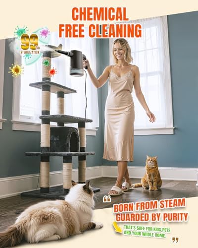 Handheld Steam Cleaner for Home, 15s Instant Heat, Lightweight 650ML Tank - Image 4