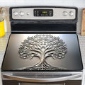 NYZE Tree of Life Silicone Stove Top Cover 28 x 20 Inch Decorative by GIVEYOUTHEBEST
