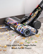 Cordless Vacuum Cleaner, Upgraded 55KPA 650W 70Mins Stick Vacuum with Hurricane Mode, Self-Standing, Touch Screen, 1.8L Dust Cup, Anti-tangle Wireless Vacumm, Vacuum Cleaners for Home/Pet Hair/Carpets - Image 5