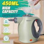 Multi-Surface Handheld Pressurized Steam Cleaner with 13 PCS Accessory ，Portable Steamer for Cleaning, Multipurpose Steam Cleaner for Home/Car/Bathroom/Grease/Upholstery/Floor/Grout and More (Green) - Image 3