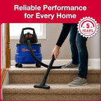 Koblenz WD-9 L212 Wet Dry Vacuum Cleaner, 9 Gallon, 5.0 PHP - Image 4