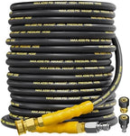 75FT Pressure Washer Hose 4200PSI M22 Fitting by TechSweeppro