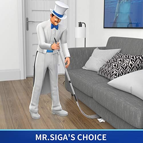 MR.SIGA Microfiber Gap Duster with Stainless Steel Adjustable Handle - Image 2