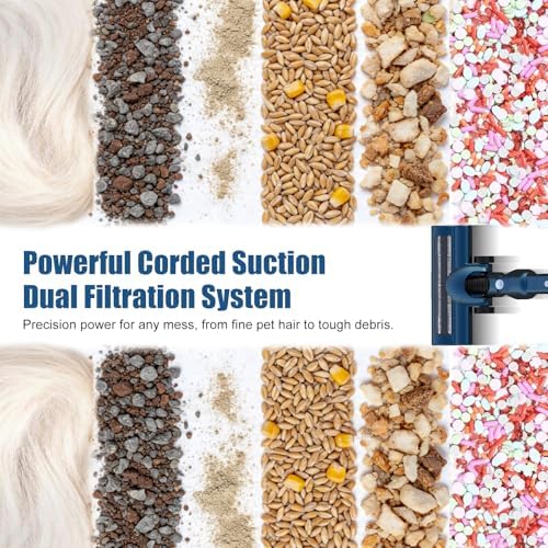 Corded Stick Vacuum Cleaners for Home Converts to Handheld VA002 - Image 4