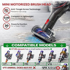 Mini Motorized Brush Head for Dyson V7 V8 V10 V11 V15 Vacuum Cleaners - Image 2