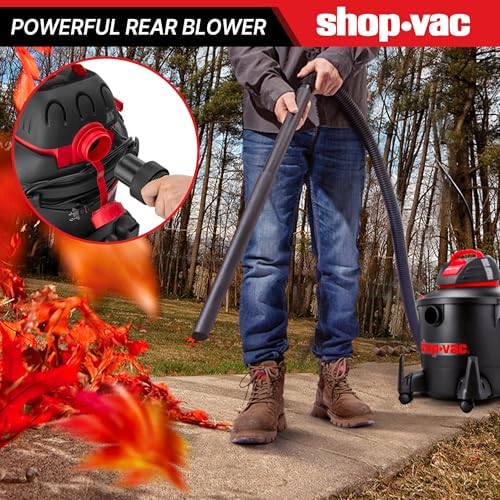 Shop-Vac 5922805 8 Gallon 4.5 Peak HP Wet/Dry Vacuum with Blower Function - Image 6
