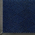 WaterHog Eco Premier | Commercial-Grade Entrance Mat with Diamond Pattern & Rubber Border | Indoor/Outdoor, Quick-Drying, Stain Resistant Door Mat (Indigo, 3x5) by MAMatting